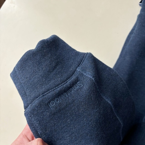 Smartwool Men’s Recycled Terry Pant Size Large Dark Denim Blue New - Picture 4 of 9